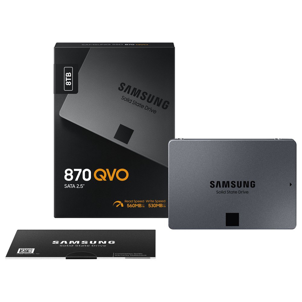 Samsung Disco Duro MZ-77Q8T0BW 870 QVO 8TB 2.5´´