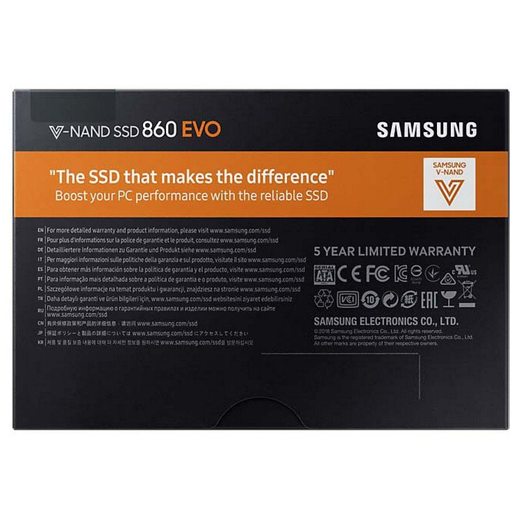 Samsung MZ-76E1T0B/EU 860 Evo 1TB Hard Drive