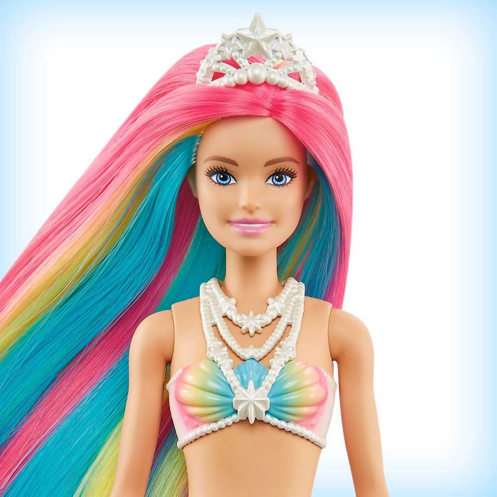 Barbie Dreamtopia Muñeca Sirena Mágico Cambia De Color El Agua Kidinn