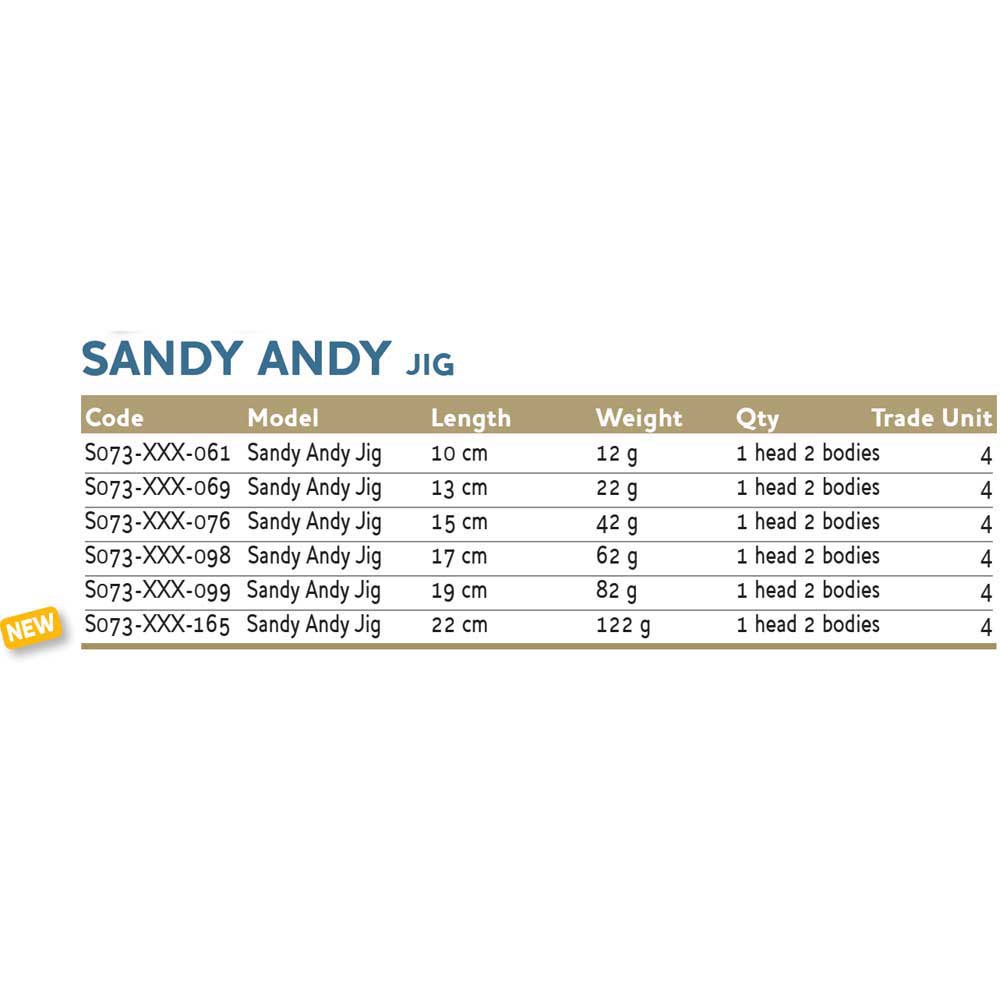 Westin Sandy Andy 22g 13cm Jig 