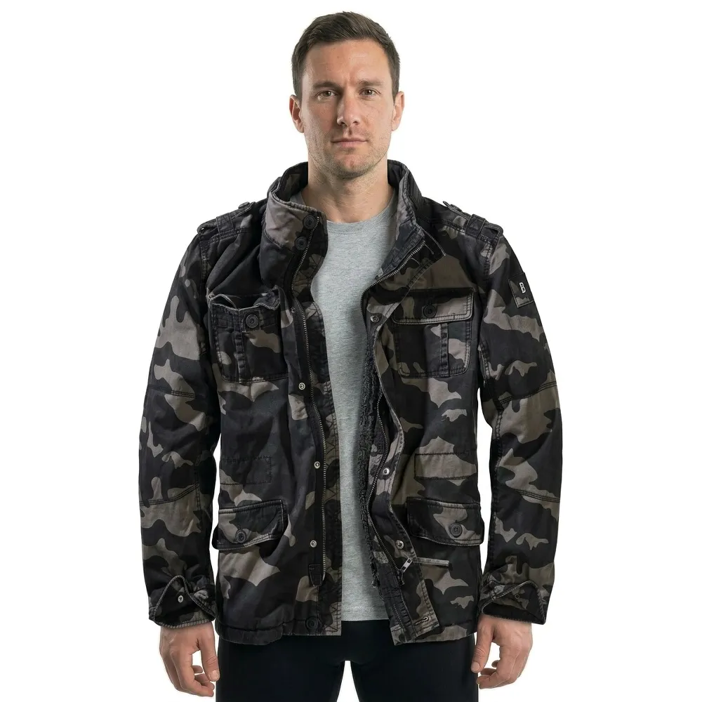 Veste Militaire Brandit Britannia Marine Cadets - Indigo - Coton - Taille? - Neuf Avec étiquettes