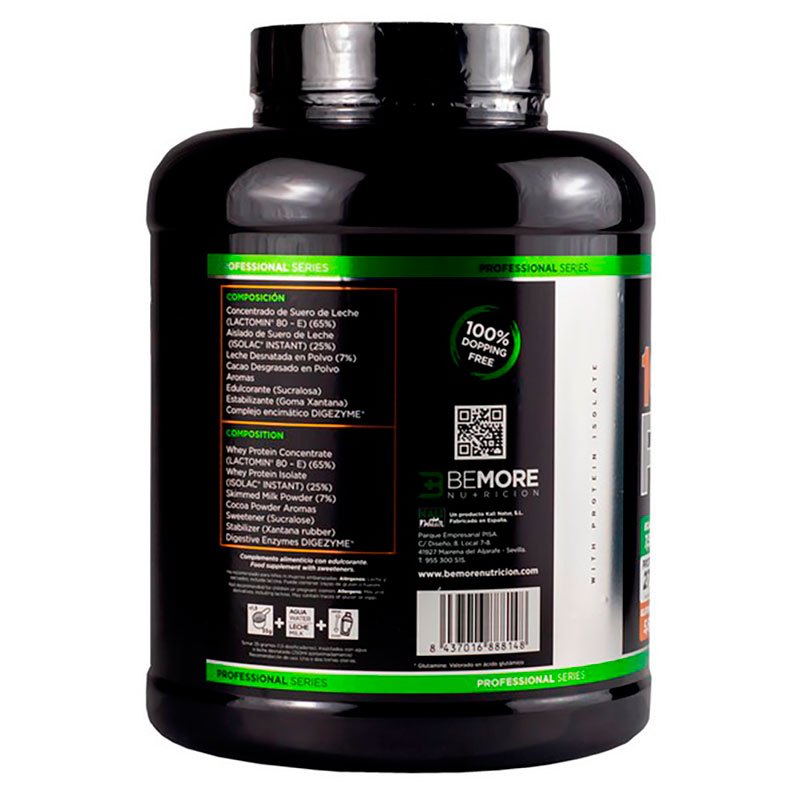 Bemore 100% Isolate Protein 1Kg Chocolate