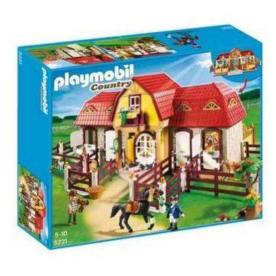 Playmobil Pony Farm With Stable Multicolor | Kidinn