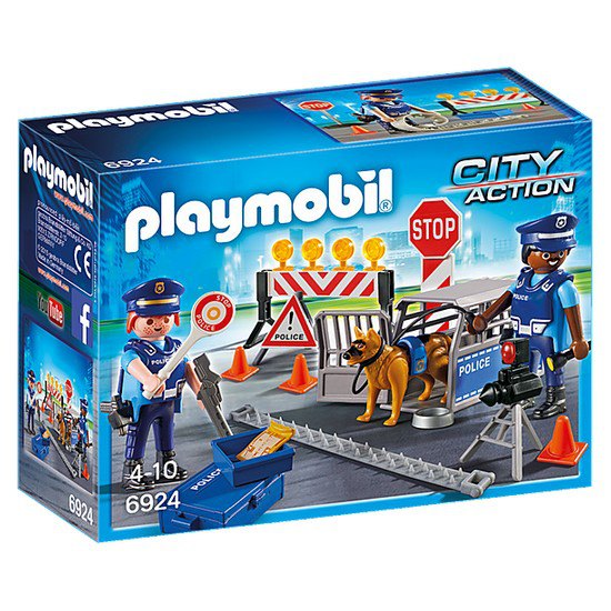 Playmobil 6924 Control De Policia
