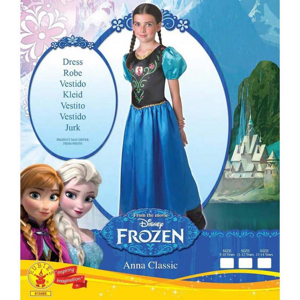 Valuvic m Forkledning Frozen Anna