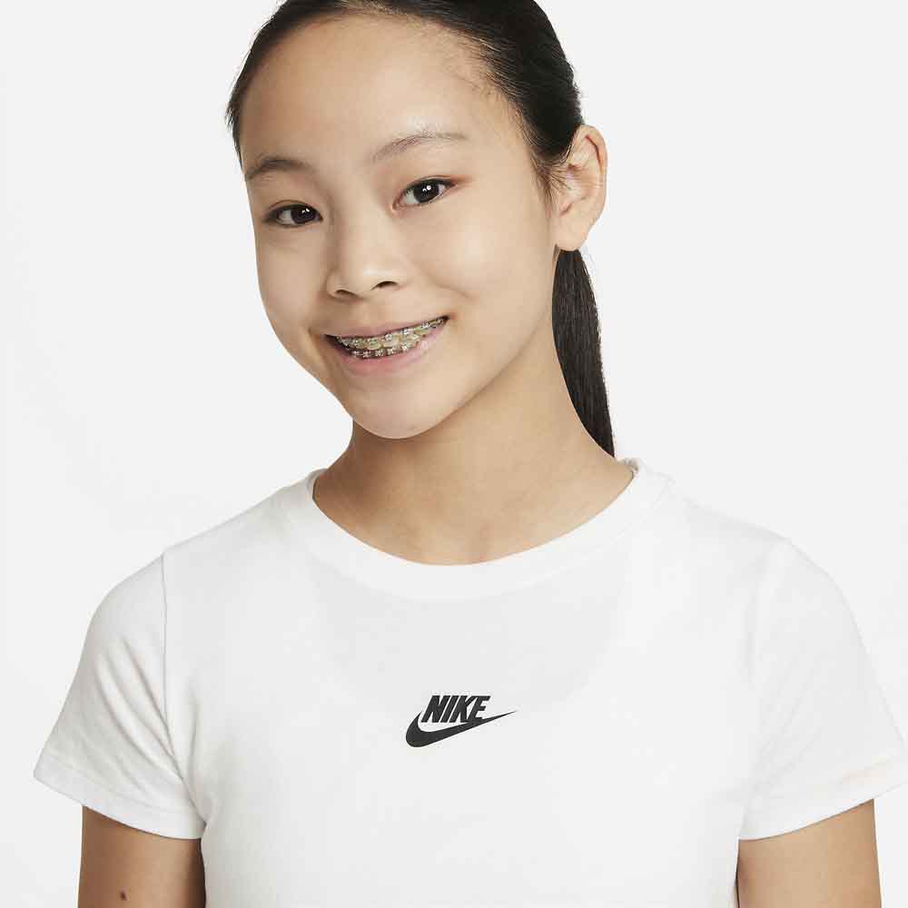 Nike Camiseta de manga corta Sportswear Repeat Crop
