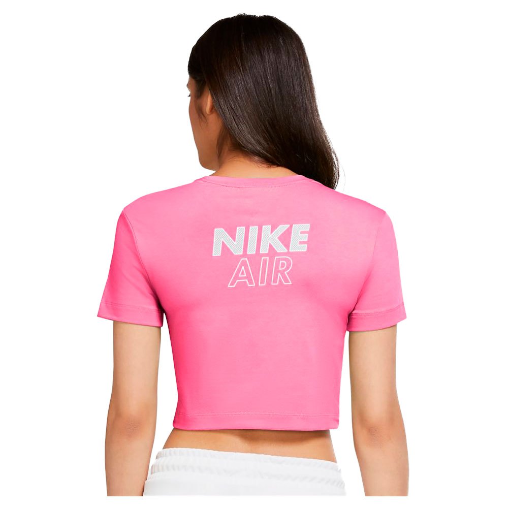 Nike Camiseta Manga Air Crop Rosa | Dressinn