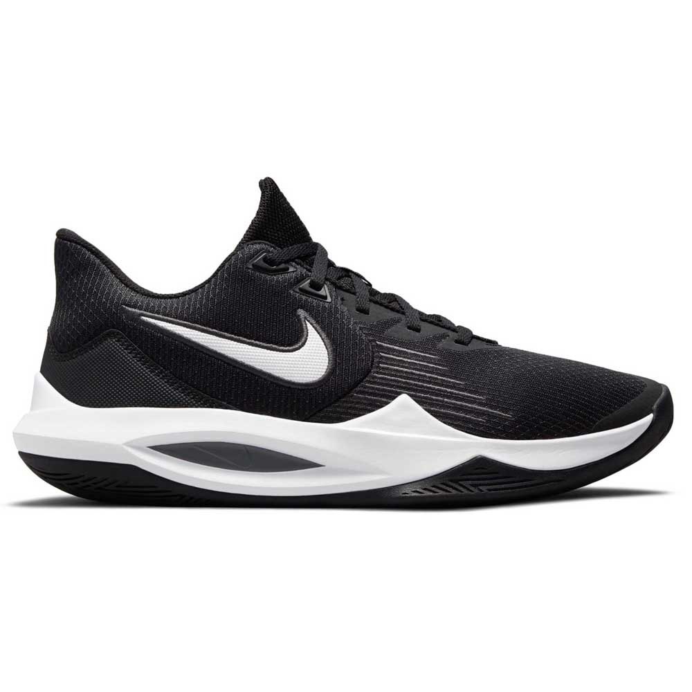 Nike Performance NIKE PRECISION VI - Basketball shoes - black/white/black -  Zalando.co.uk