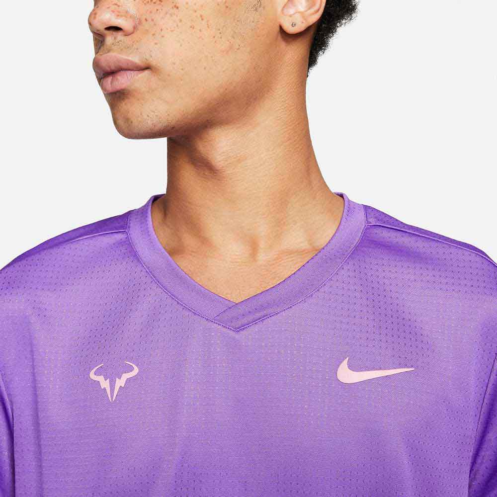 Nike Court Rafa Challenger Korte Mouwen T-Shirt