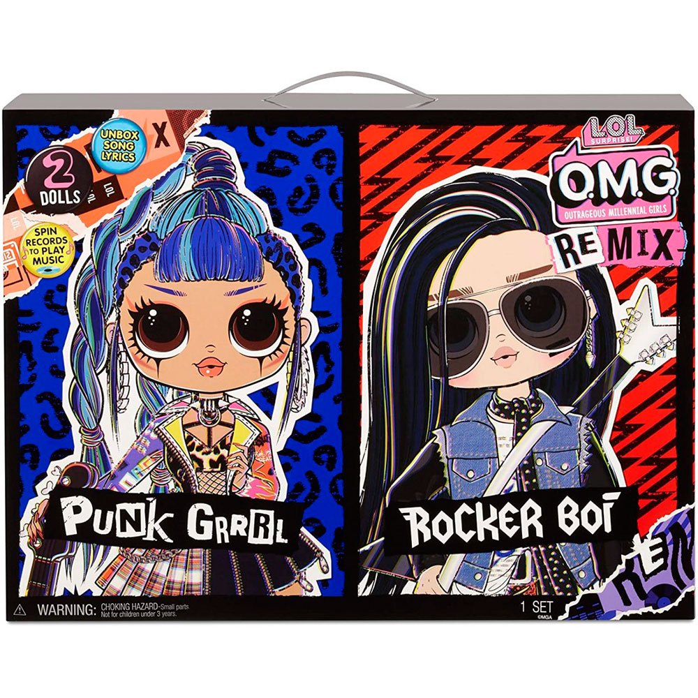 Lol surprise Gutte + Jente Rockemusikk Pack