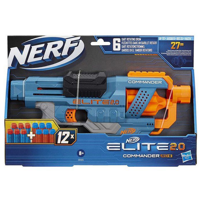 Nerf Elite 2.0 Commander RD-6 Pistol