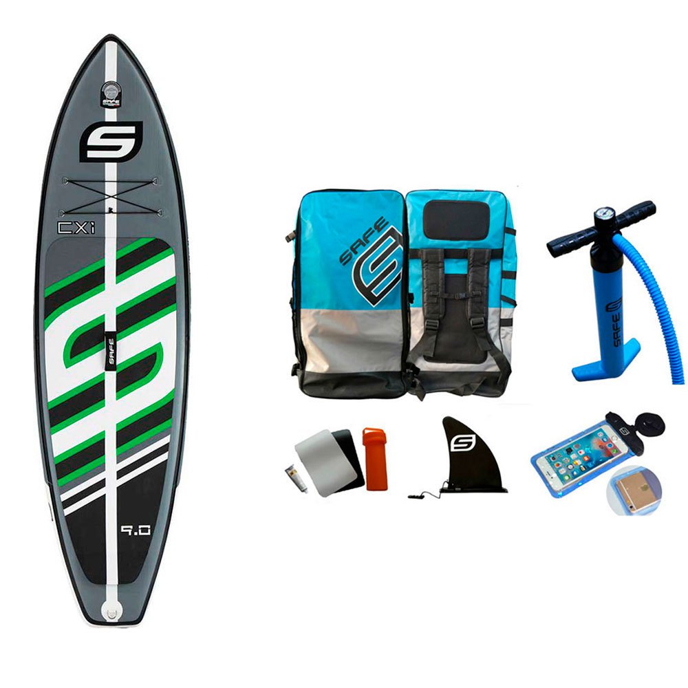 safe-waterman-cx-1-90-inflatable-paddle-surf-set