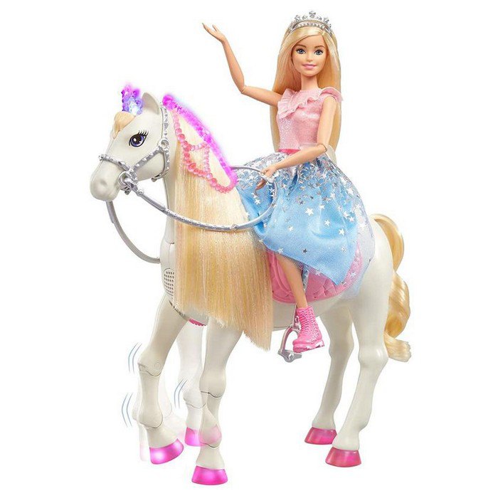 goud Coöperatie Metafoor Barbie En Haar Paard Veelkleurig | Kidinn Poppen