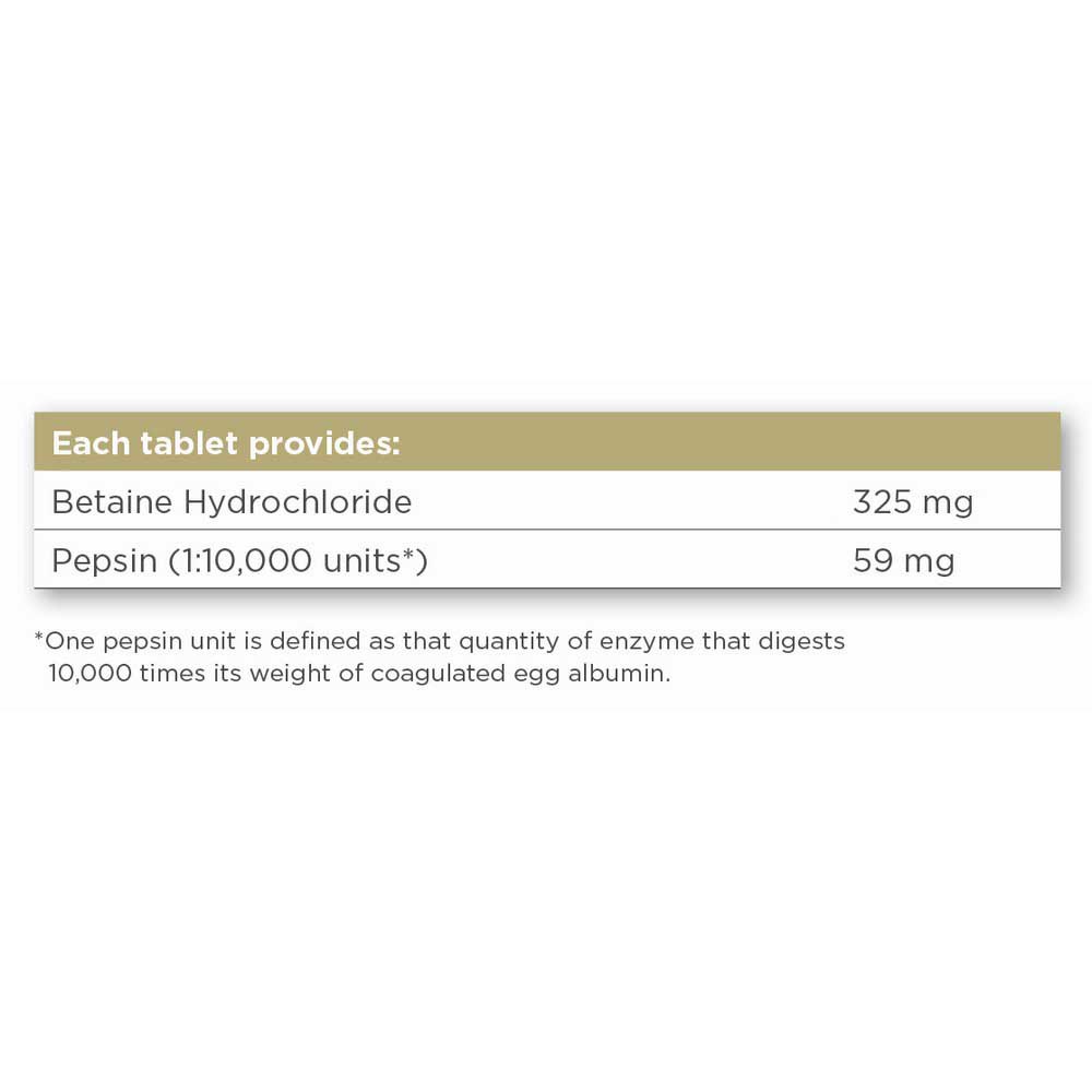 Solgar Betaïnehydrochloride Met Pepsine 100 Eenheden