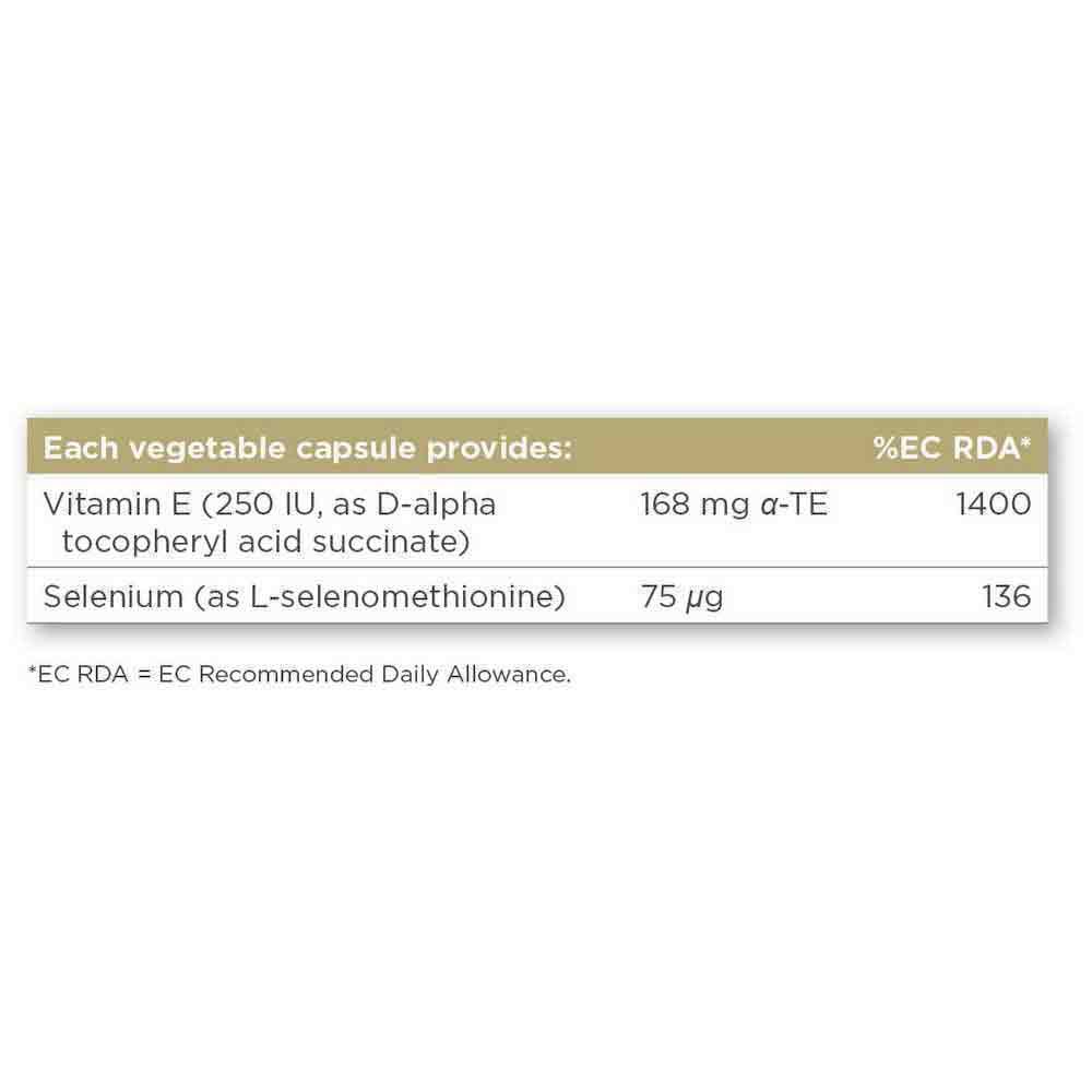 Solgar Vitamin E Mit Selen 50 Einheiten