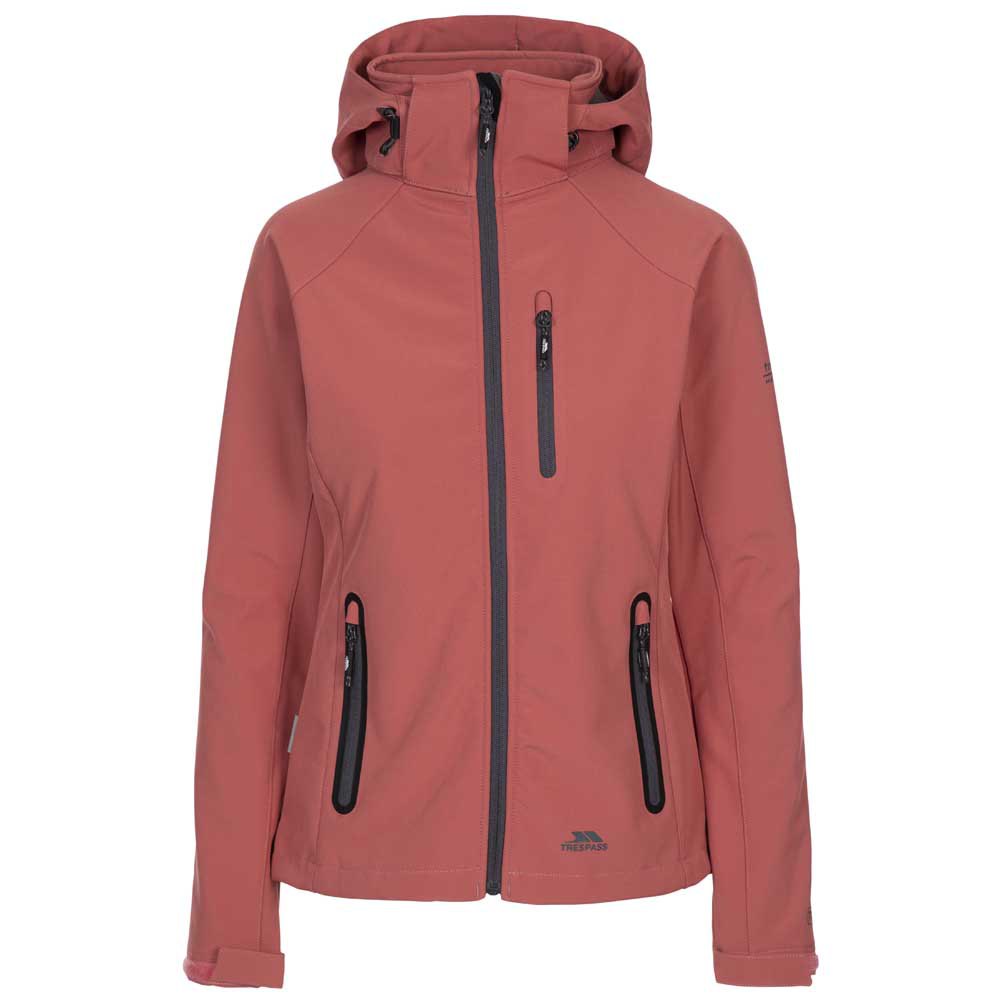 Trespass Womens Bela II Waterproof Softshell Jacket with Removable Hood