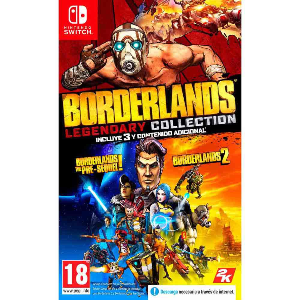 Take 2 games Borderlands Легендарная коллекция игр Nintendo Switch