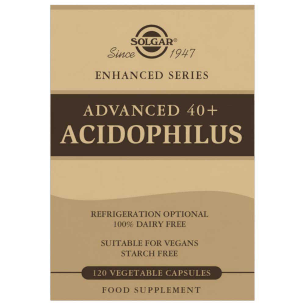Solgar Avancerad 40+ Acidophilus 120 Enheter