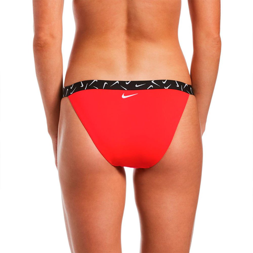 Rædsel sympati Baglæns Nike swim Bikini Underdel Bandeau Röd | Swiminn