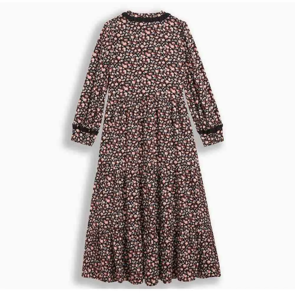 Robe Zara à Manches Courtes - Imprimé Floral Et Stretch - Taille S