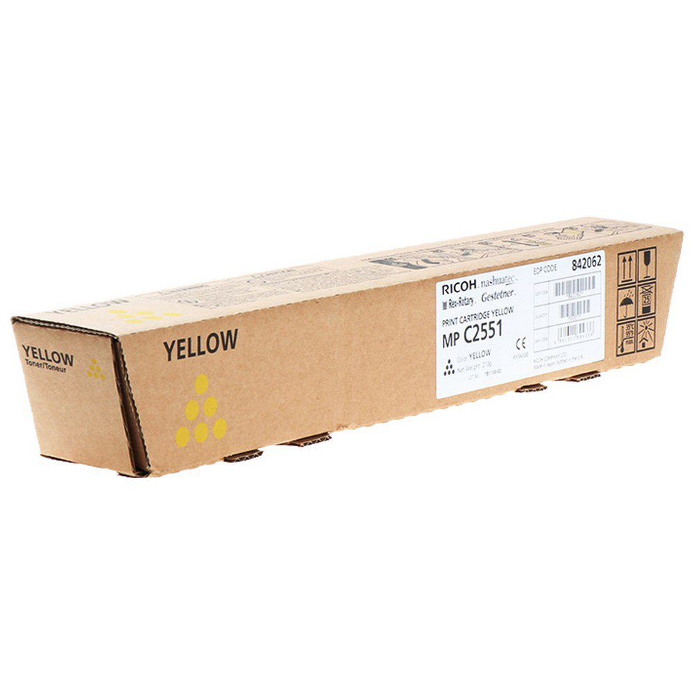 tornillo Familiarizarse Tantos Ricoh MP C2551HE 841507 Toner Yellow | Techinn