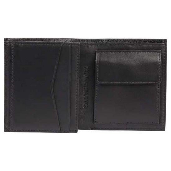 Calvin KleinCalvin Klein Trifold Wallet With String CK Black Marque  