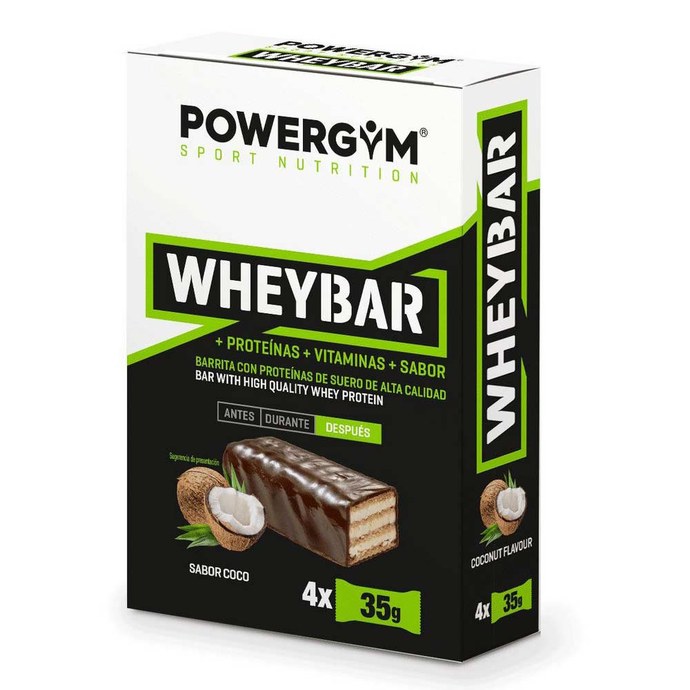 powergym-whey-bar-35g-4-units-coconut-energy-bars-box