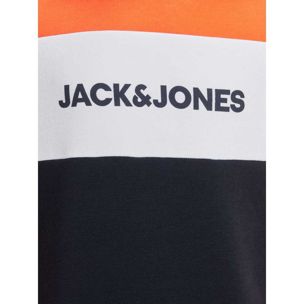 Jack & jones Neon Logo Blocking Hoodie