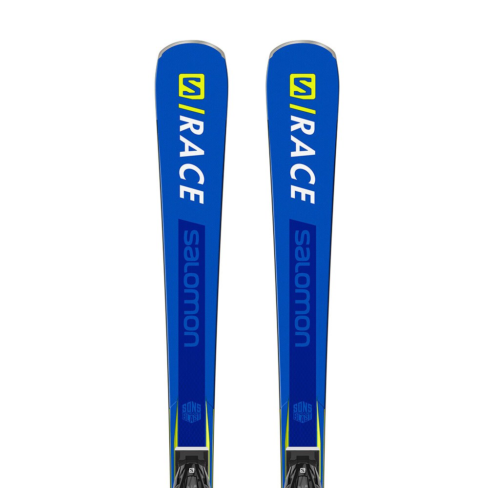 Salomon S/Race Shot SL+Z12 GW Alpine Skis Blue | Snowinn