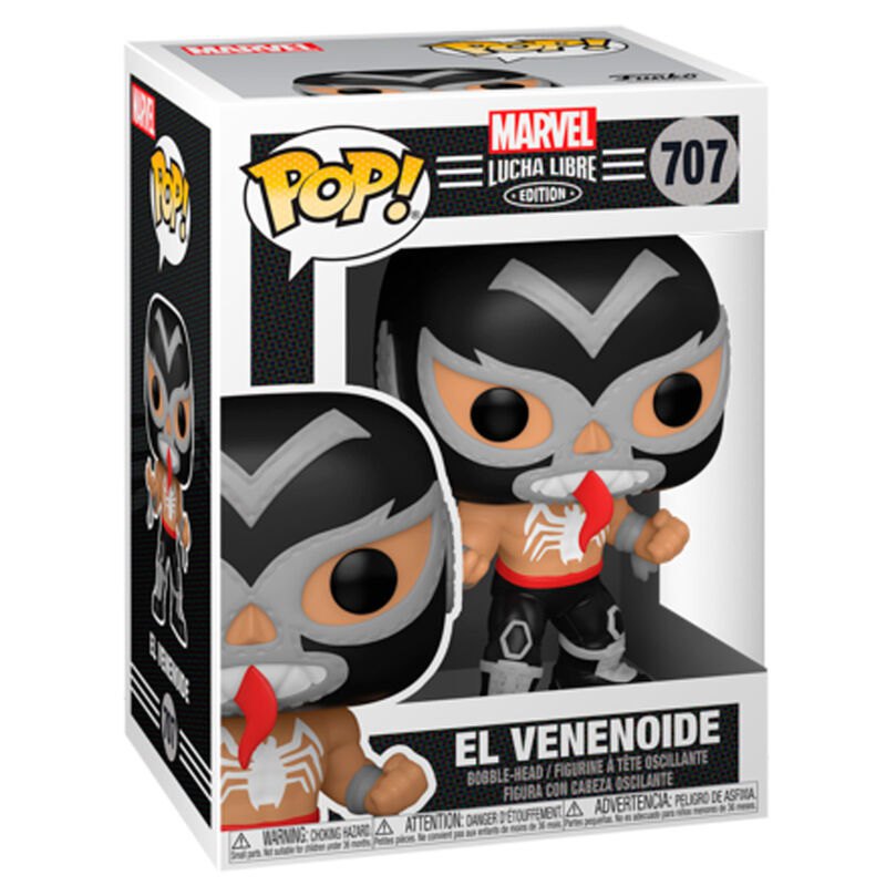 POP Marvel Luchadores Venom El Venenoide Multicolor| Kidinn