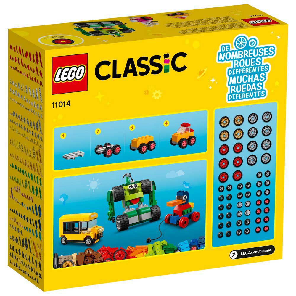 negativo Cuyo Refinería Lego Classic Caja De Piedra Con Ruedas Multicolor | Kidinn