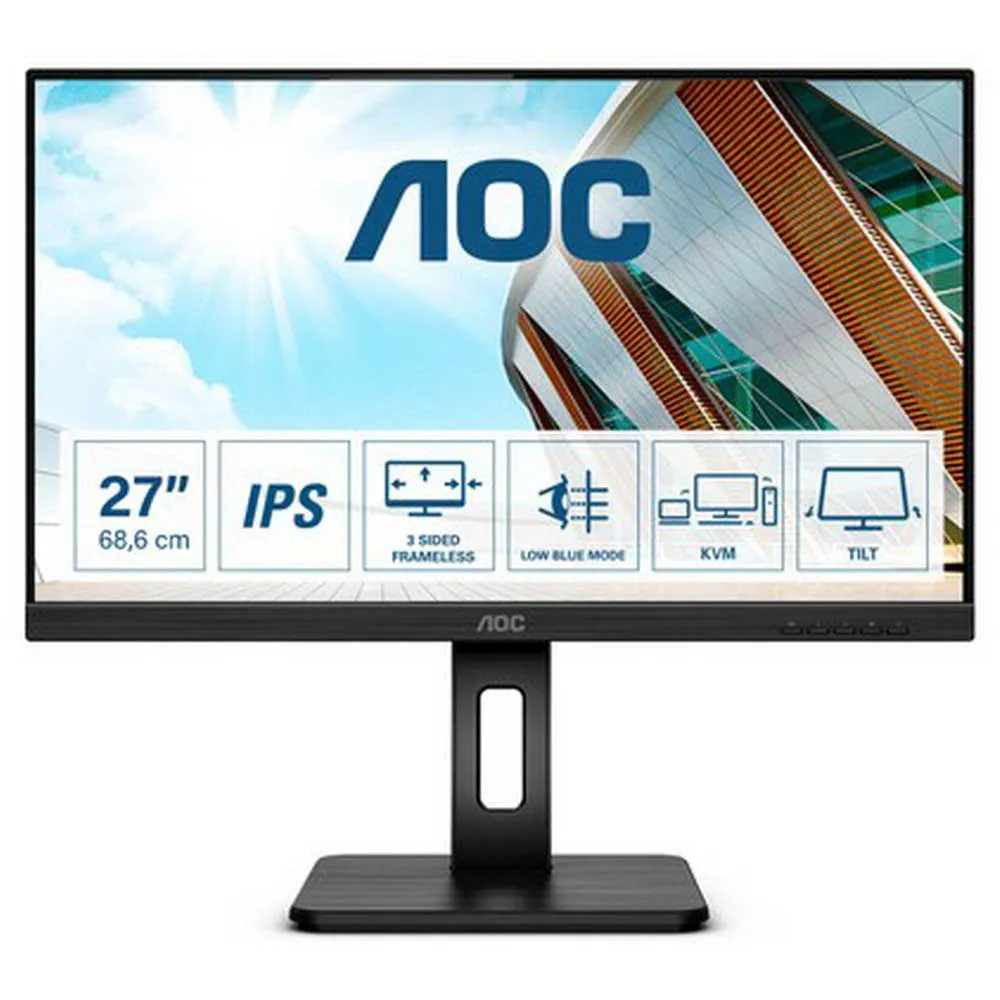 Aoc 27P2C IPS 27´´Full HD LED Monitor Black | Techinn