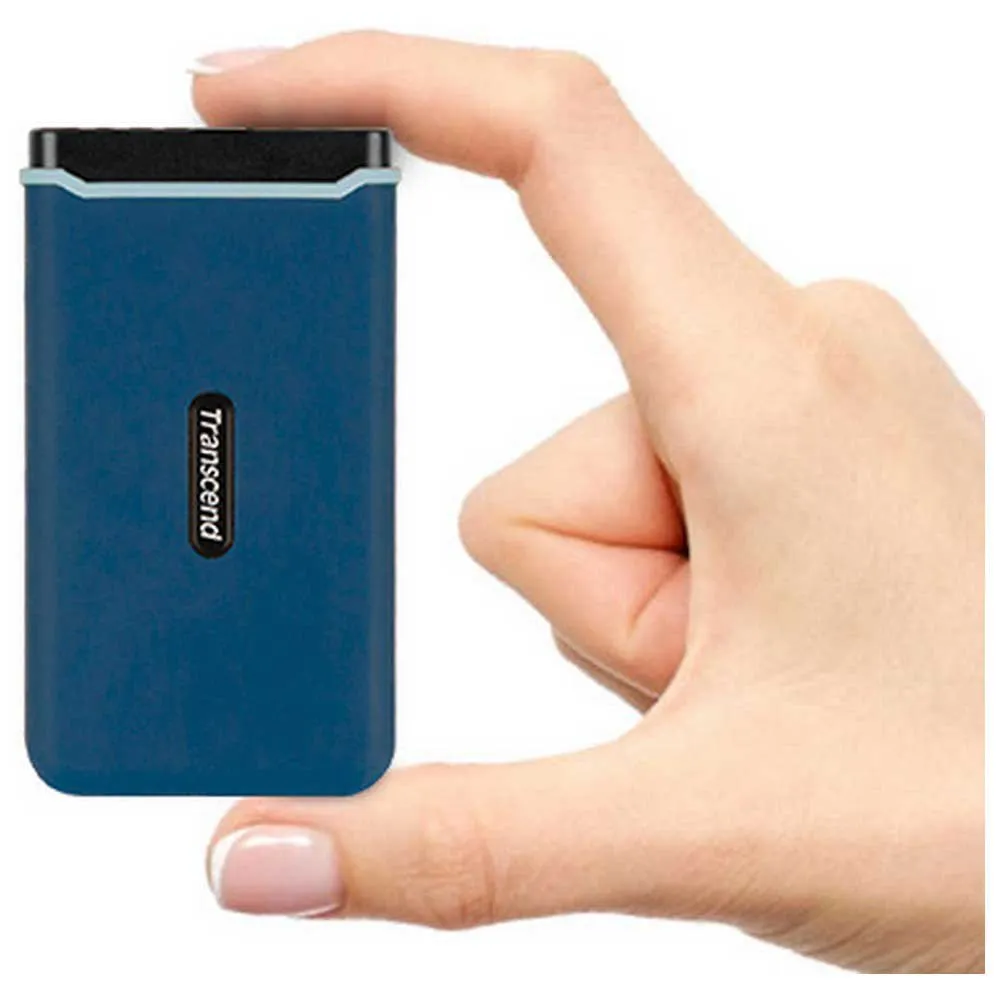 Transcend ESD370C USB 3.1 1TB SSD Blue | Techinn