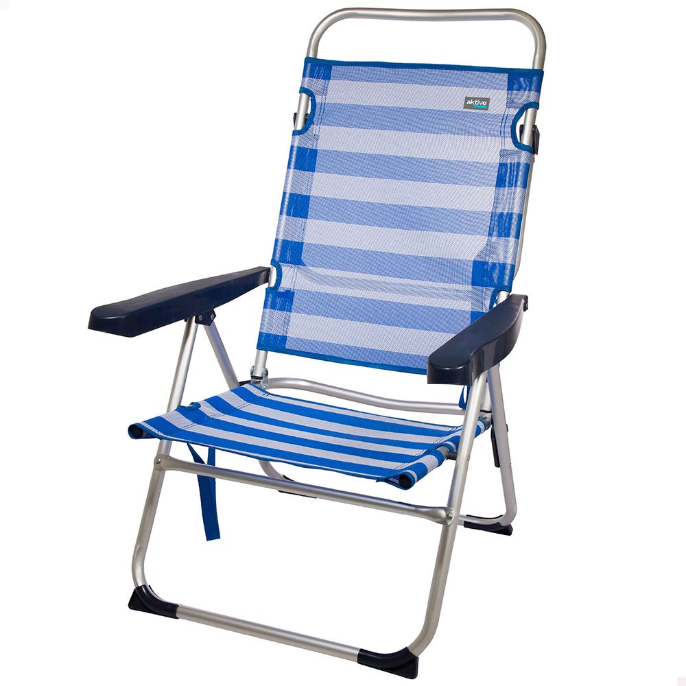 Aktive Folding Chair Multi-Position Aluminium 63 x 57 x 99 cm
