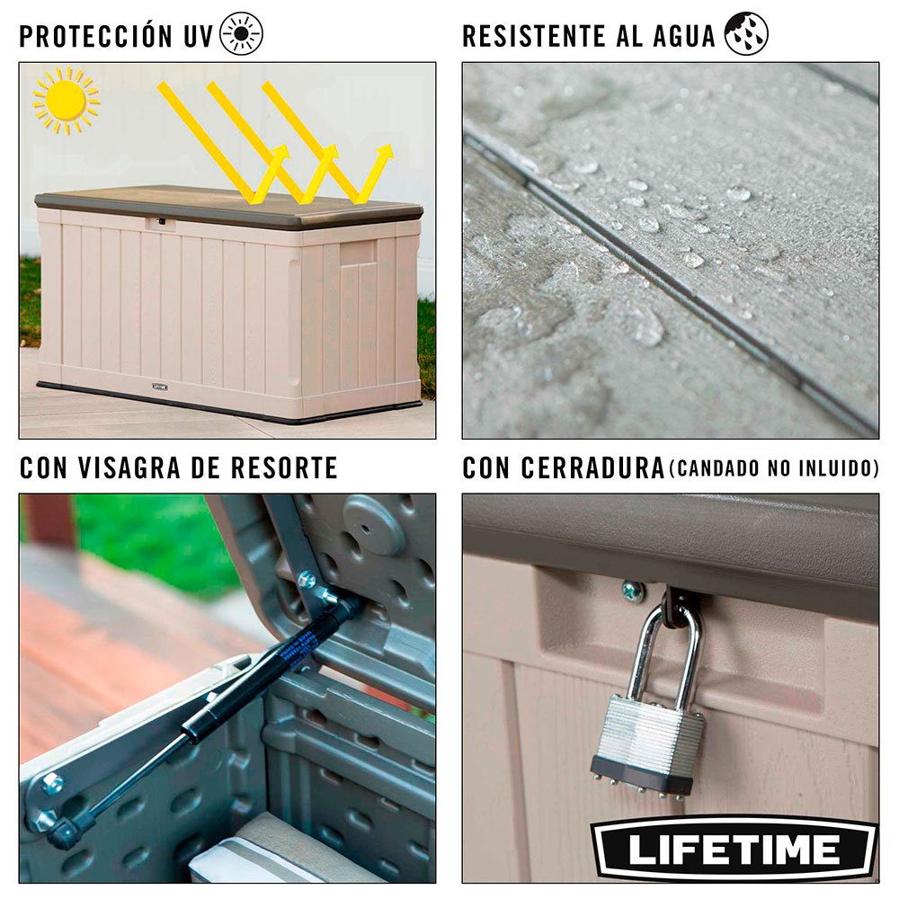 Lifetime Outdoor Storage Deck Box