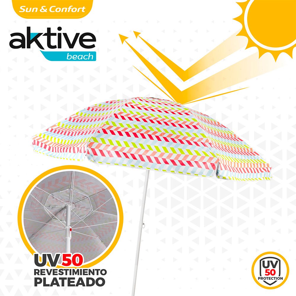 Aktive Parasol 240 cm Protección UV50
