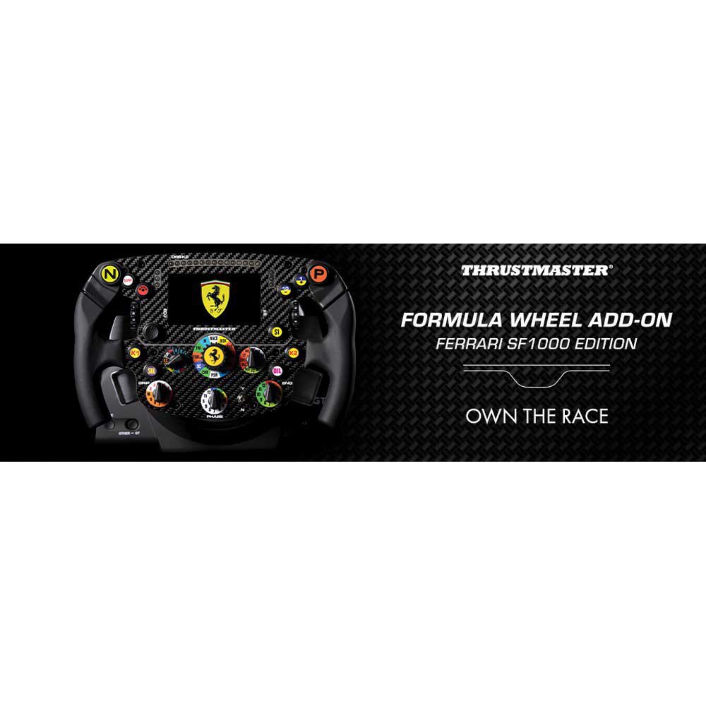 Thrustmaster Add-On Volante PC/PS4/PS5/ Xbox One/Series X/S Ferrari Edición  SF1000 Negro| Techinn