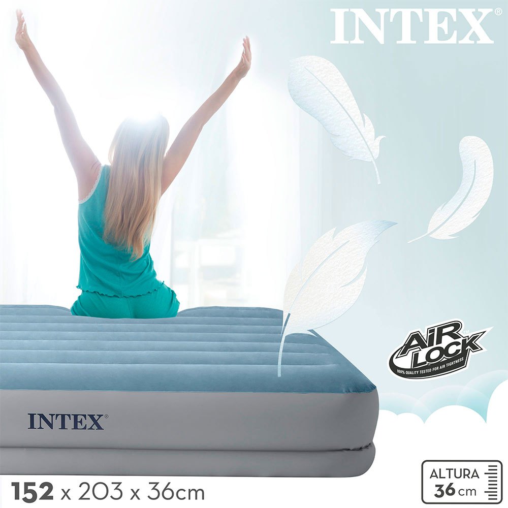 Intex Dobro Dura Beam Plus Raised Comfort 152x203x36 cm