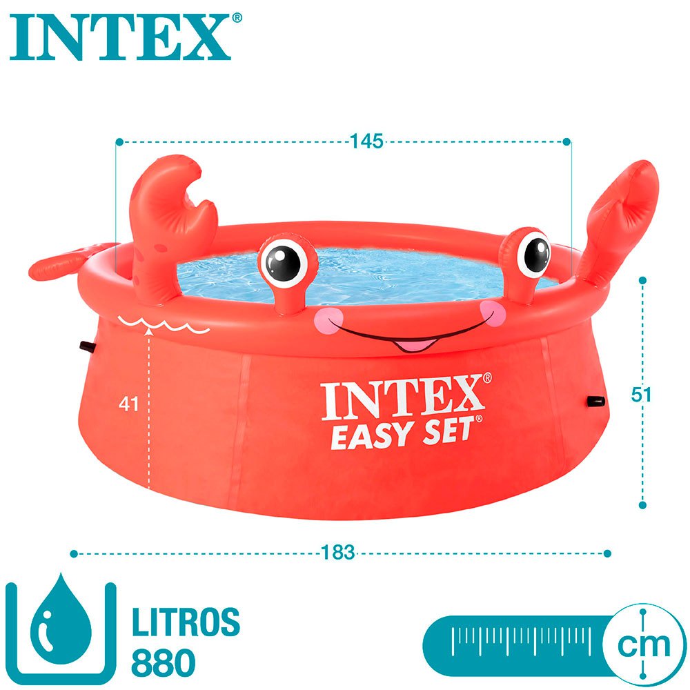 Intex Easy Set Krab 183x51 Cm Zwembad