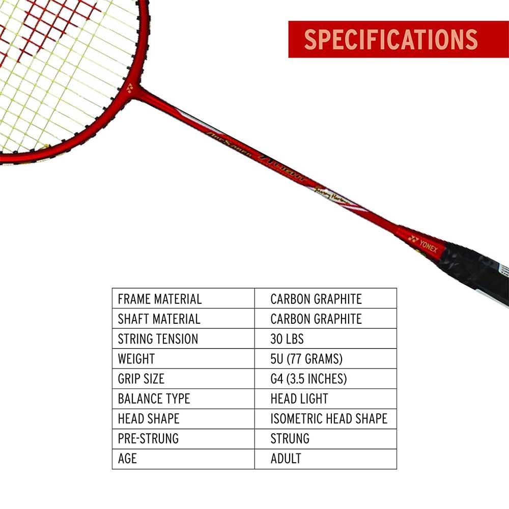 Yonex Arcsaber 71 Light Graphite Badminton Racquet Lowest Price on 