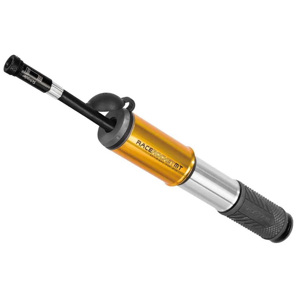 Pompe Mini Topeak Racerocket MT Argent - Pompe Vélo Ultra Portable Mountain Bike