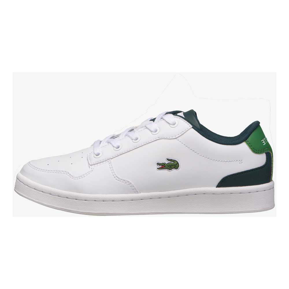 Lacoste Masters Cup 120 2 Sneakers Bianche/Naturale per Junior 