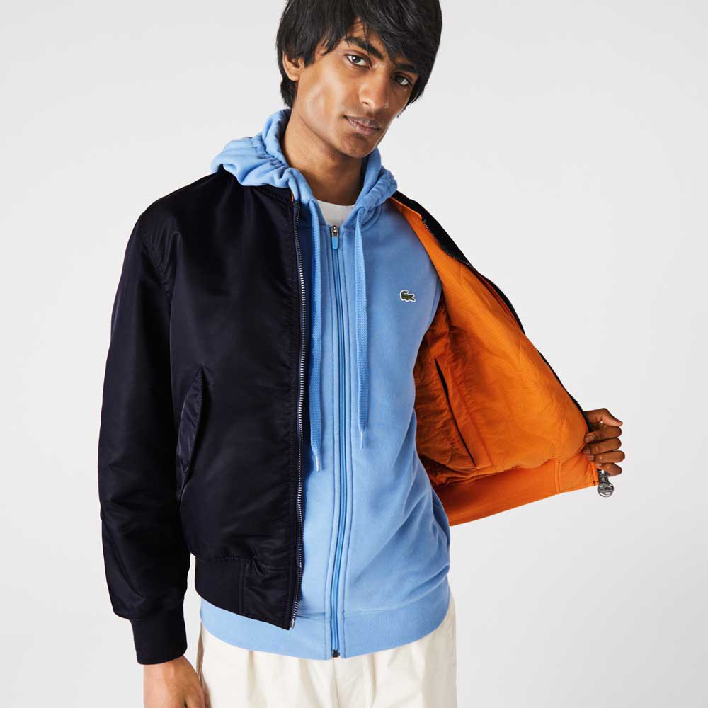Lacoste ColourBlock Jacket Orange | Dressinn