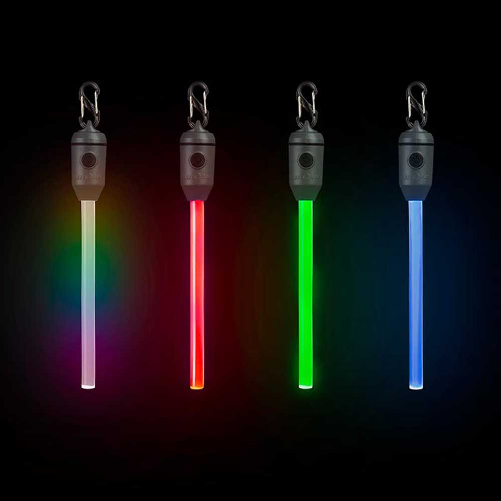 Nite ize Glowstick Rc Wiederaufladbarer LED-Leuchtstab Mit Disc-O Select