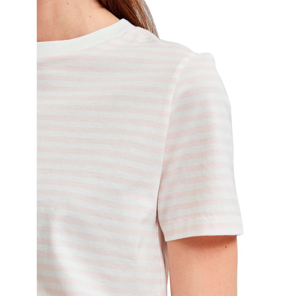 Selected My Perfect Box Cut-Stripe T-shirt med korta ärmar