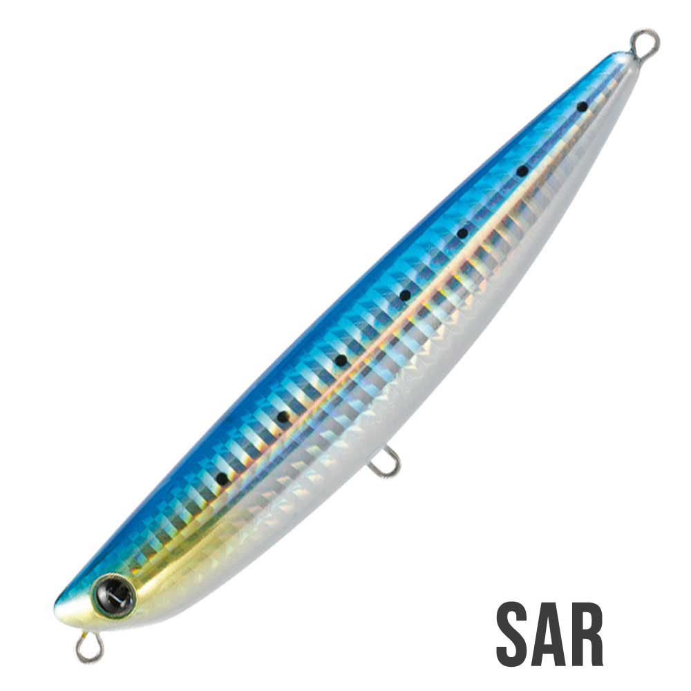 ARTIFICIALE PRO-Q 120 SAR SEASPIN LURES SPINNING WTD POPPER PRO Q PESCA MARE 