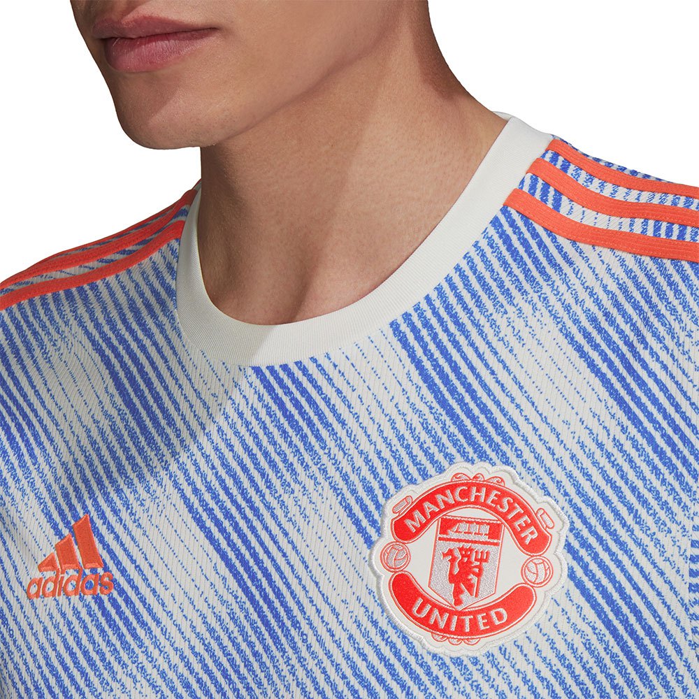 Decremento transacción densidad adidas Camiseta Manga Corta Manchester United FC 21/22 Segunda Equipación  Azul| Goalinn
