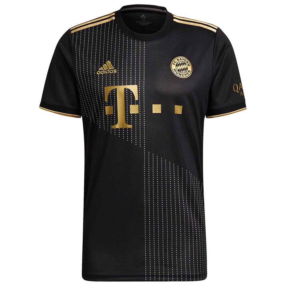 mineral junto a quiero adidas Camiseta Manga Corta FC Bayern Munich 21/22 Segunda Equipación  Negro| Goalinn