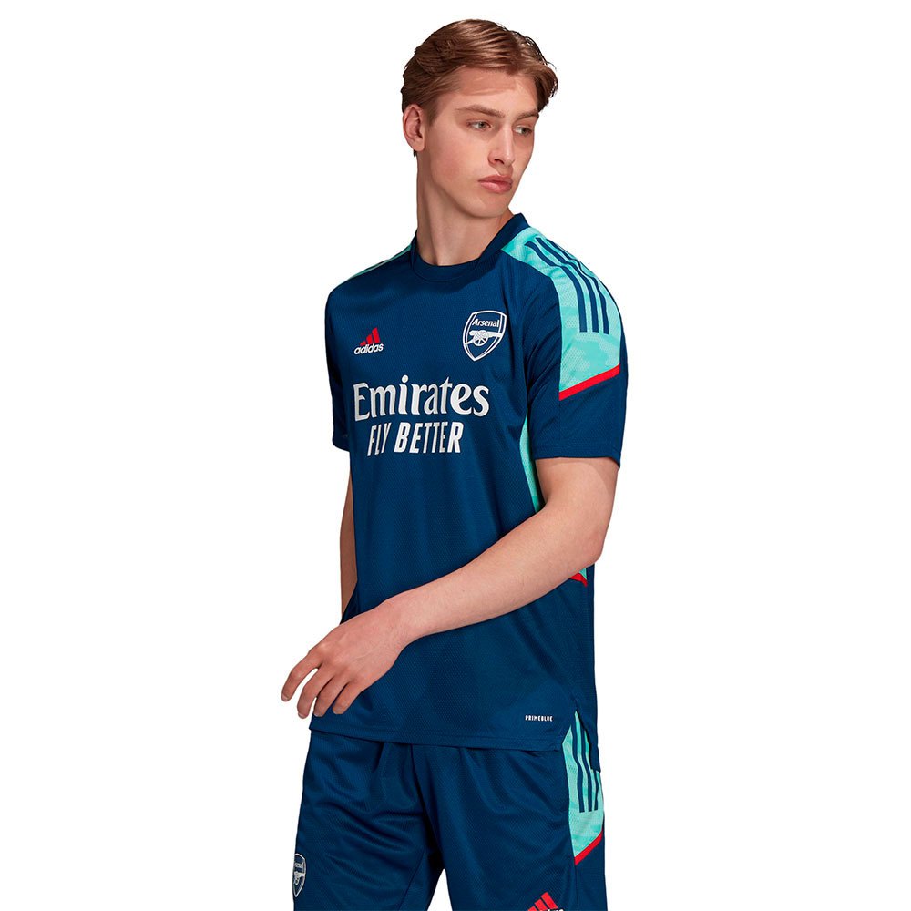 Oorlogszuchtig kop calorie adidas Arsenal FC 21/22 EU Training Shirt Blue | Goalinn