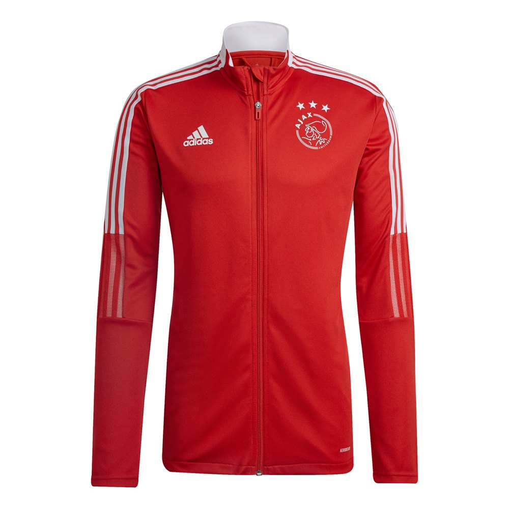 Lijm schuif dynamisch adidas Ajax 21/22 Track Jacket Red | Goalinn